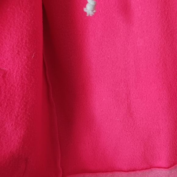 H&M Divided Florescent Hot Pink Zip Hoodie Size Small - Picture 6 of 6
